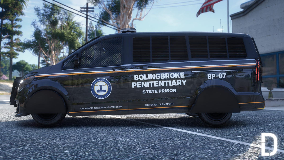 Benefactor Laufer Prison Van | Tuning | Template