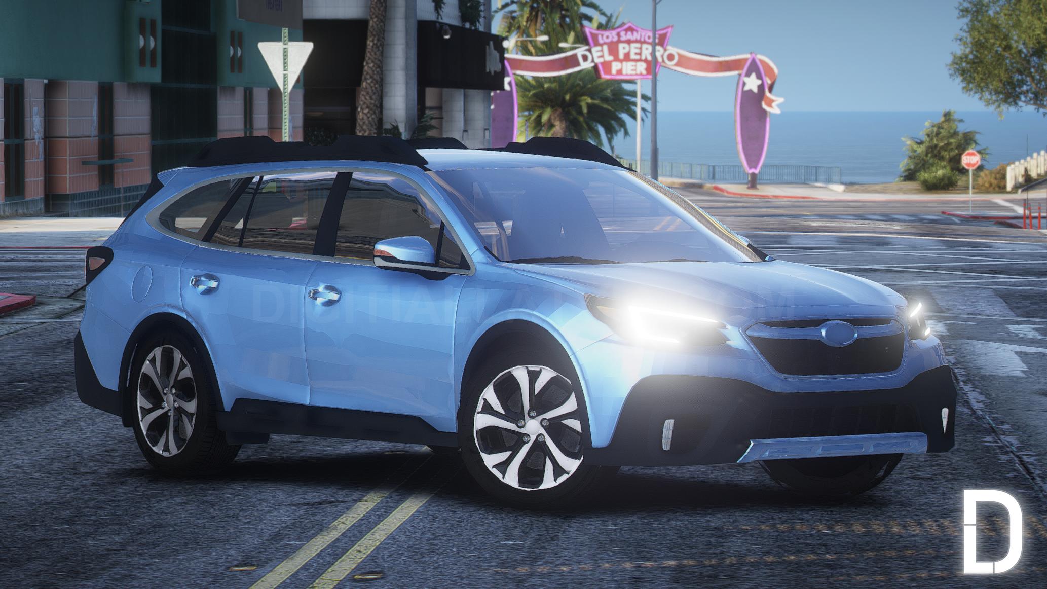 Subaru Outback 2020 | Debadged | Template