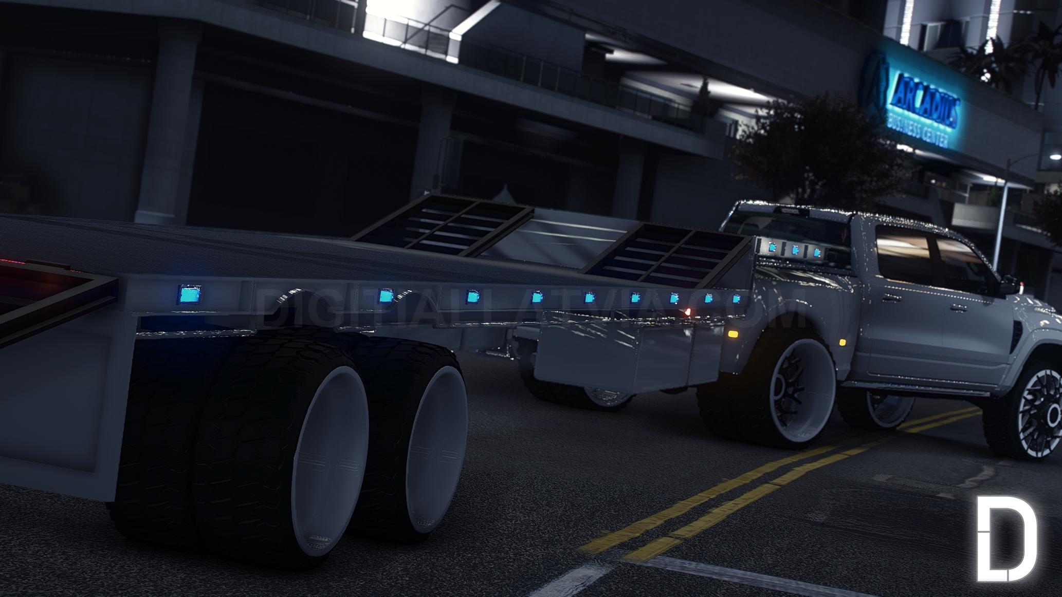 Dodge Ram TRX Dually Truck + Trailer | Debadged