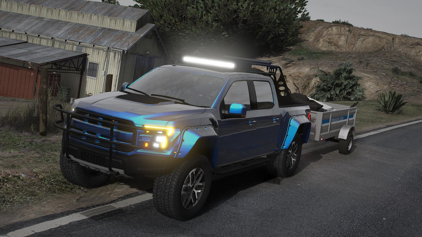 Ford F150 Raptor 2019 | Debadged | Tuning | Template