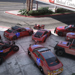 FiveM Ready EMS Vanilla Pack | 10 Vehicles | Templates | GTA 5