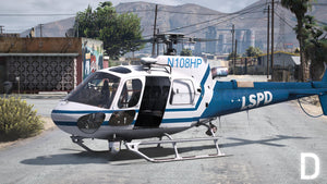 Police / Sheriff Helicopter | Template