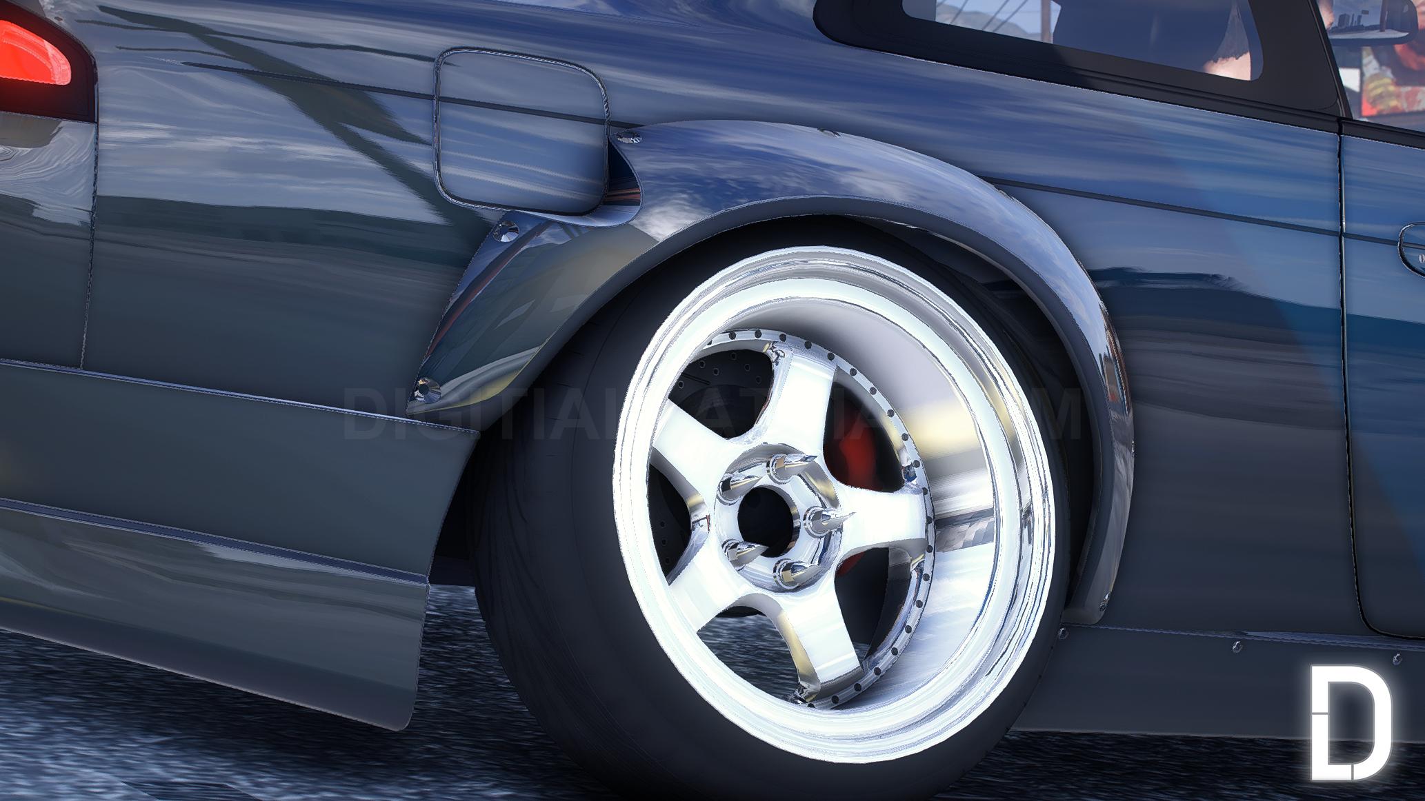 Nissan Silvia S14 Stanced Drift | Debadged | Custom Sound