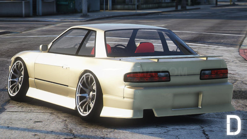 Nissan Silvia S13 Stunted | Embleme entfernt