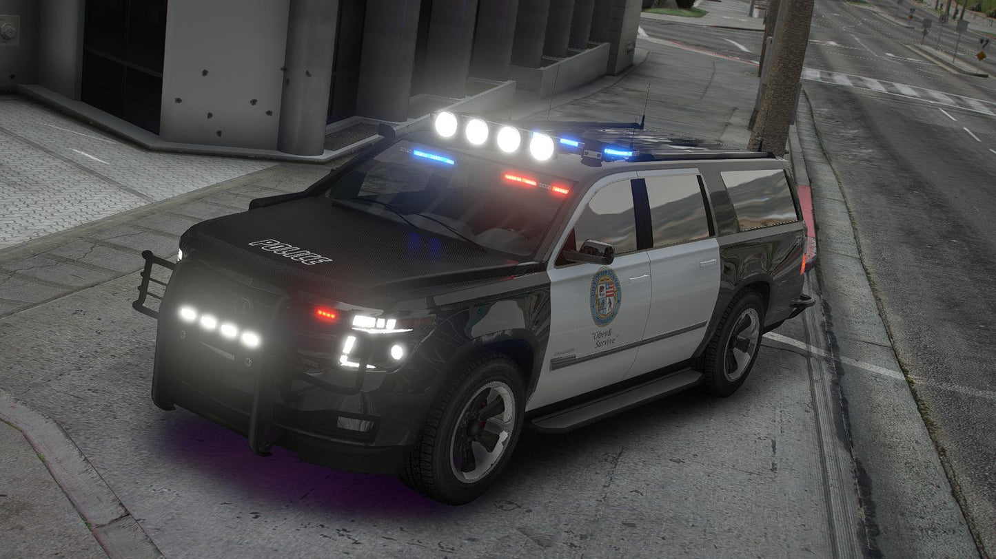 Declasse Granger 3600LX Police | Template | Callsigns