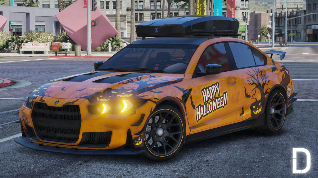 Ubermacht Sentinel GTS Halloween Custom | Tuning | Template