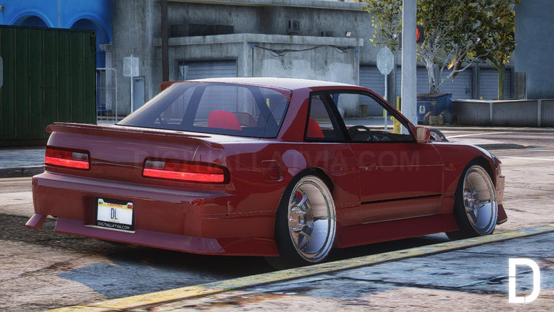 Nissan Silvia S13 Stunted | Embleme entfernt