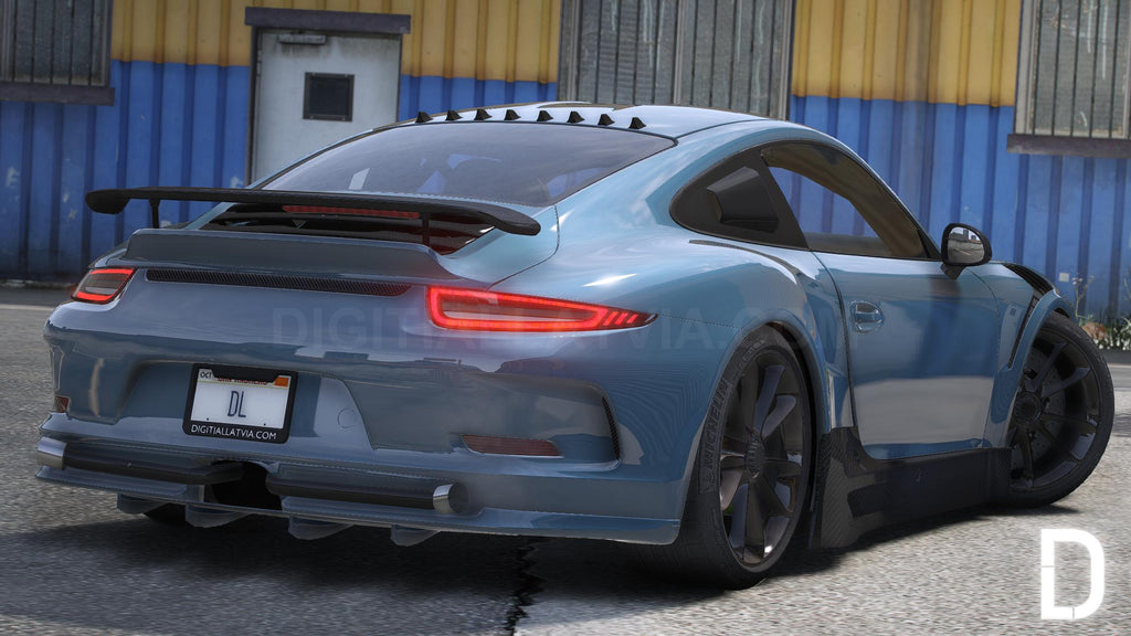 Porsche 911 R 2016 | Debadged | Tuning | Template | Custom Sound