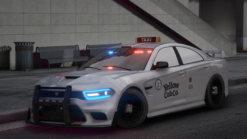 Bravado Buffalo STX Unmarkiertes Polizeitaxi | Tuning | Benutzerdefinierter Sound | Vorlage
