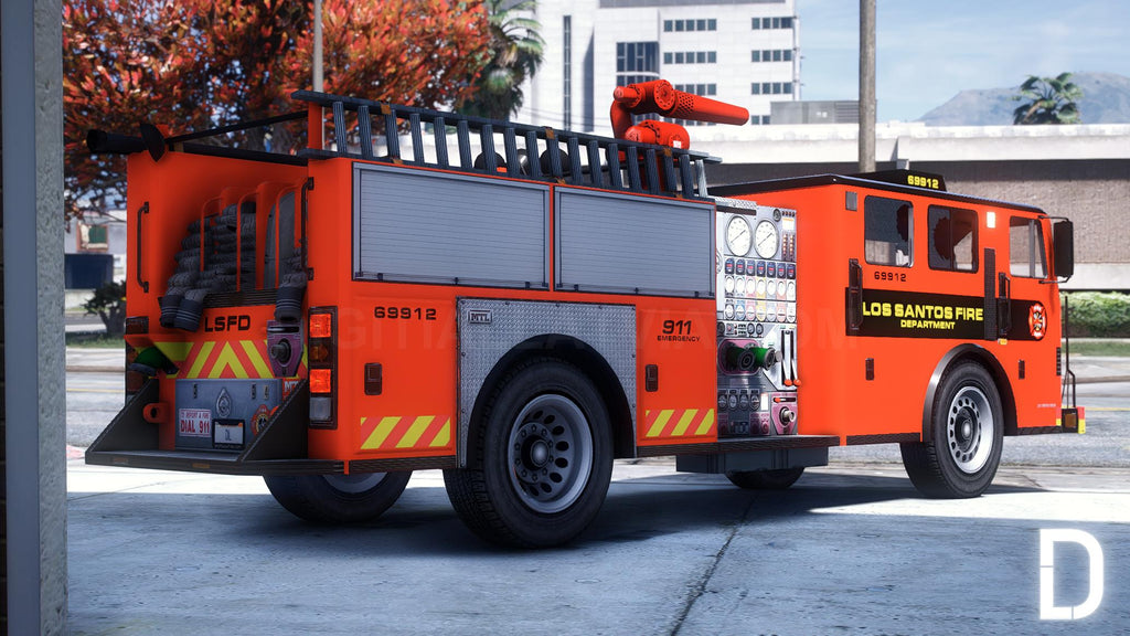 MTL Fire Truck | Template