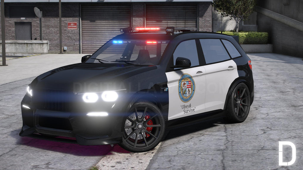 Ubermacht Rebla GTS Custom Police | Tuning | Template
