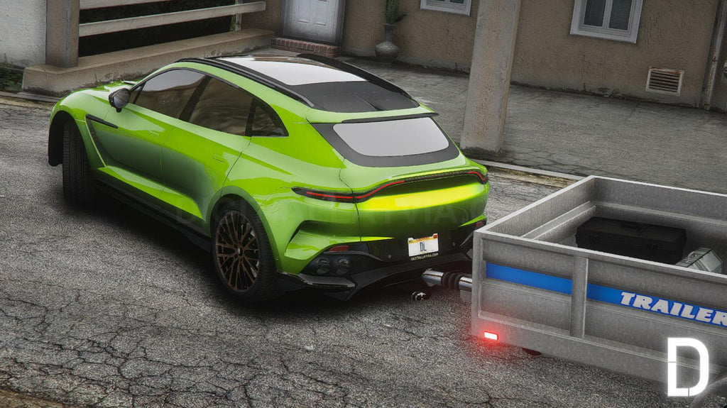 Aston Martin DBX 707 2023 | Ohne Embleme | Vorlage