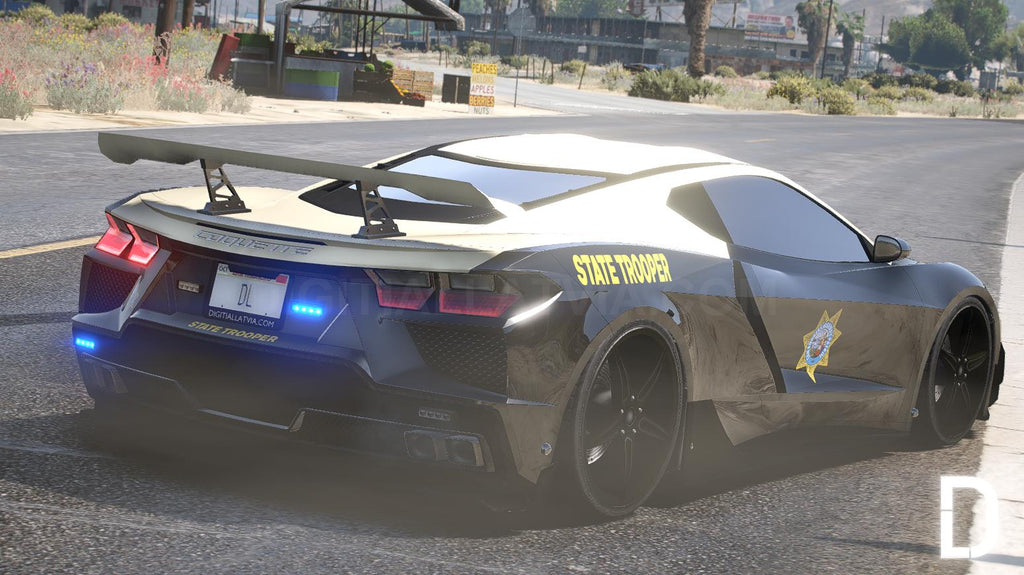 Invetero Coquette D10 Custom Police | Tuning | Custom Sound | Template