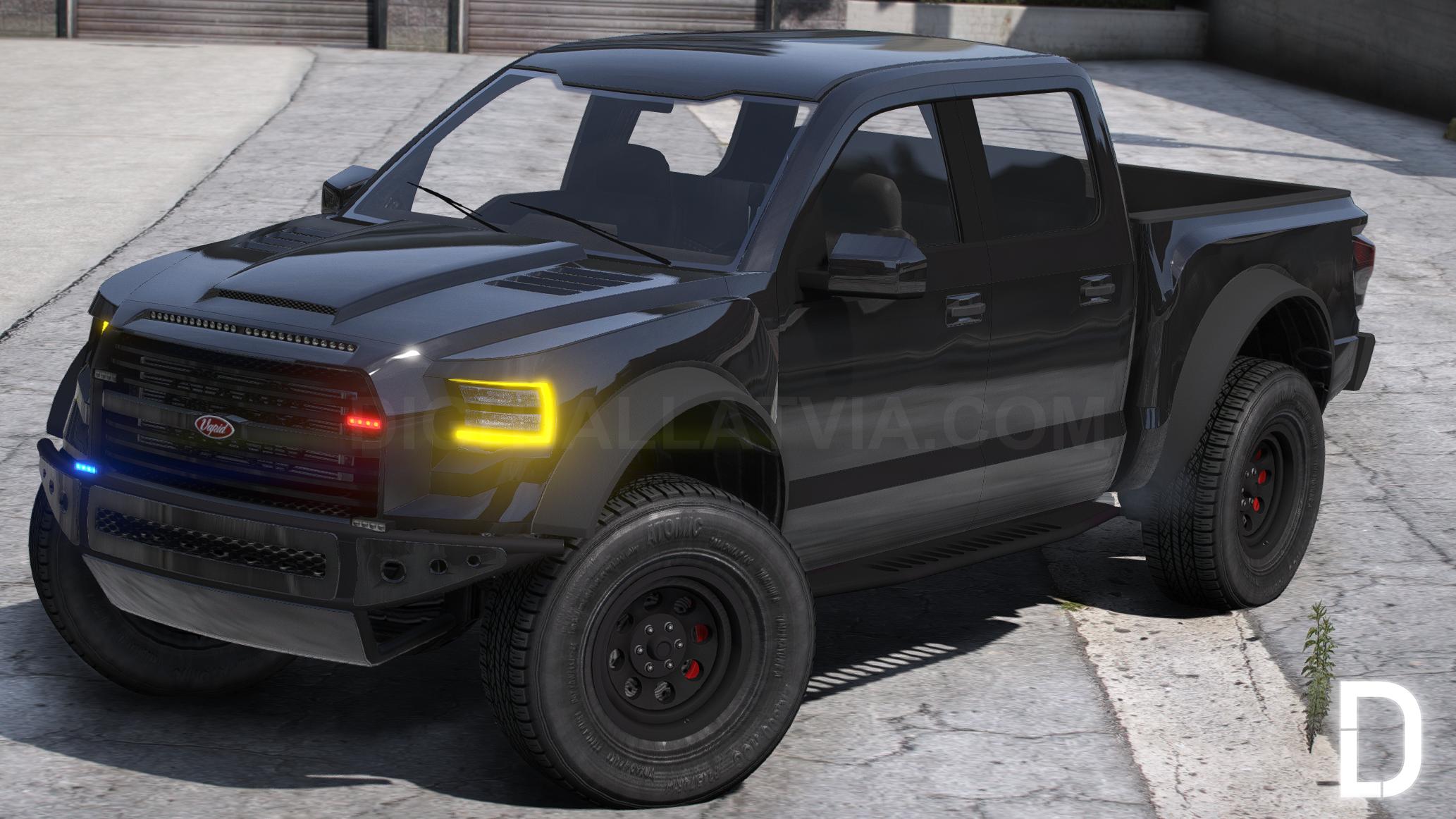 Vapid Caracara 4x4 Police | Template | Tuning