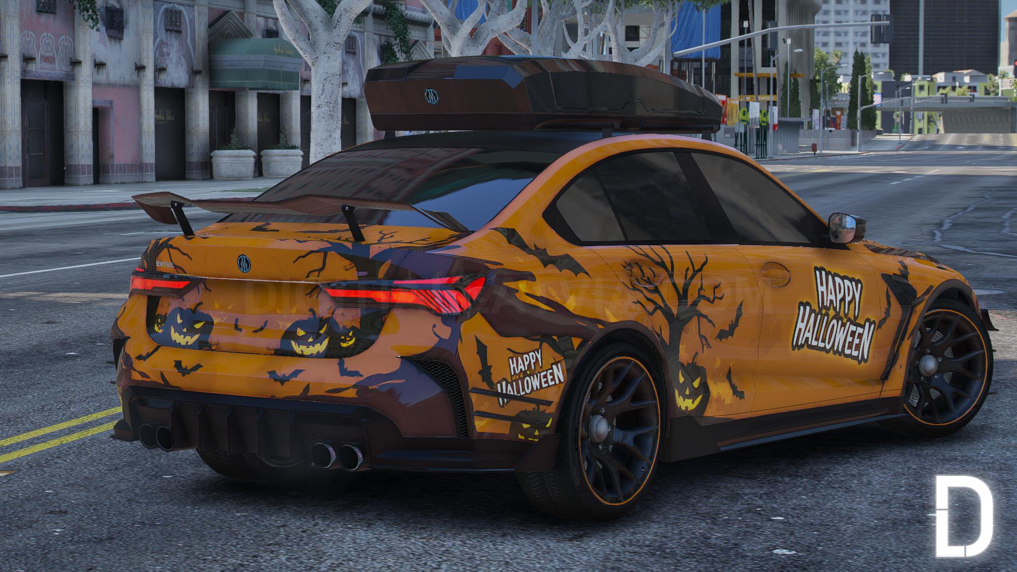 Ubermacht Sentinel GTS Halloween Custom | Tuning | Template
