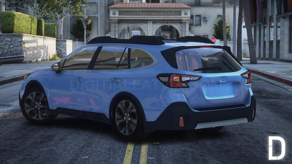Subaru Outback 2020 | Debadged | Template