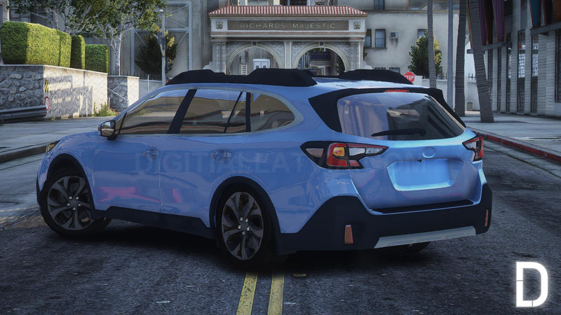 Subaru Outback 2020 | Debadged | Template