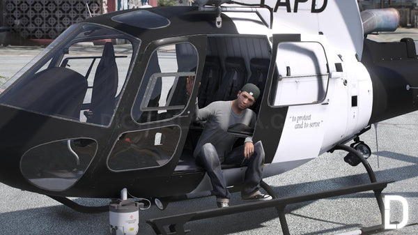 Police / Sheriff Helicopter | Template