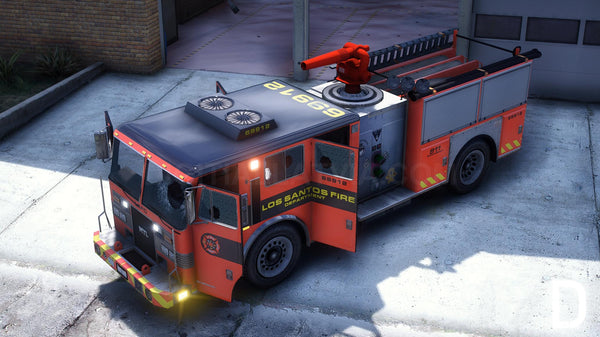 MTL Fire Truck | Template