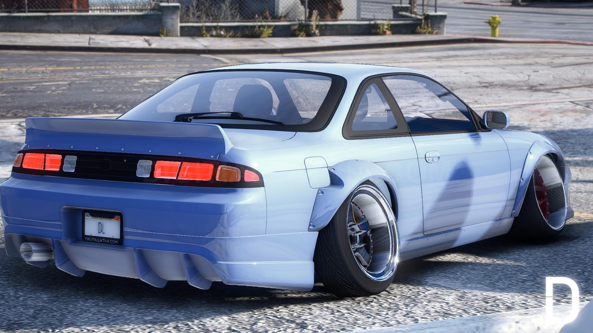 Nissan Silvia S14 Stanced Drift | Debadged | Custom Sound