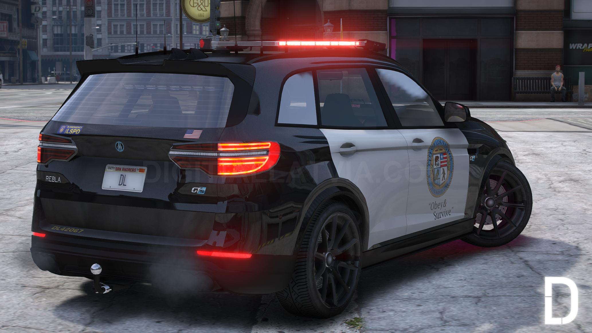 Ubermacht Rebla GTS Custom Police | Tuning | Template