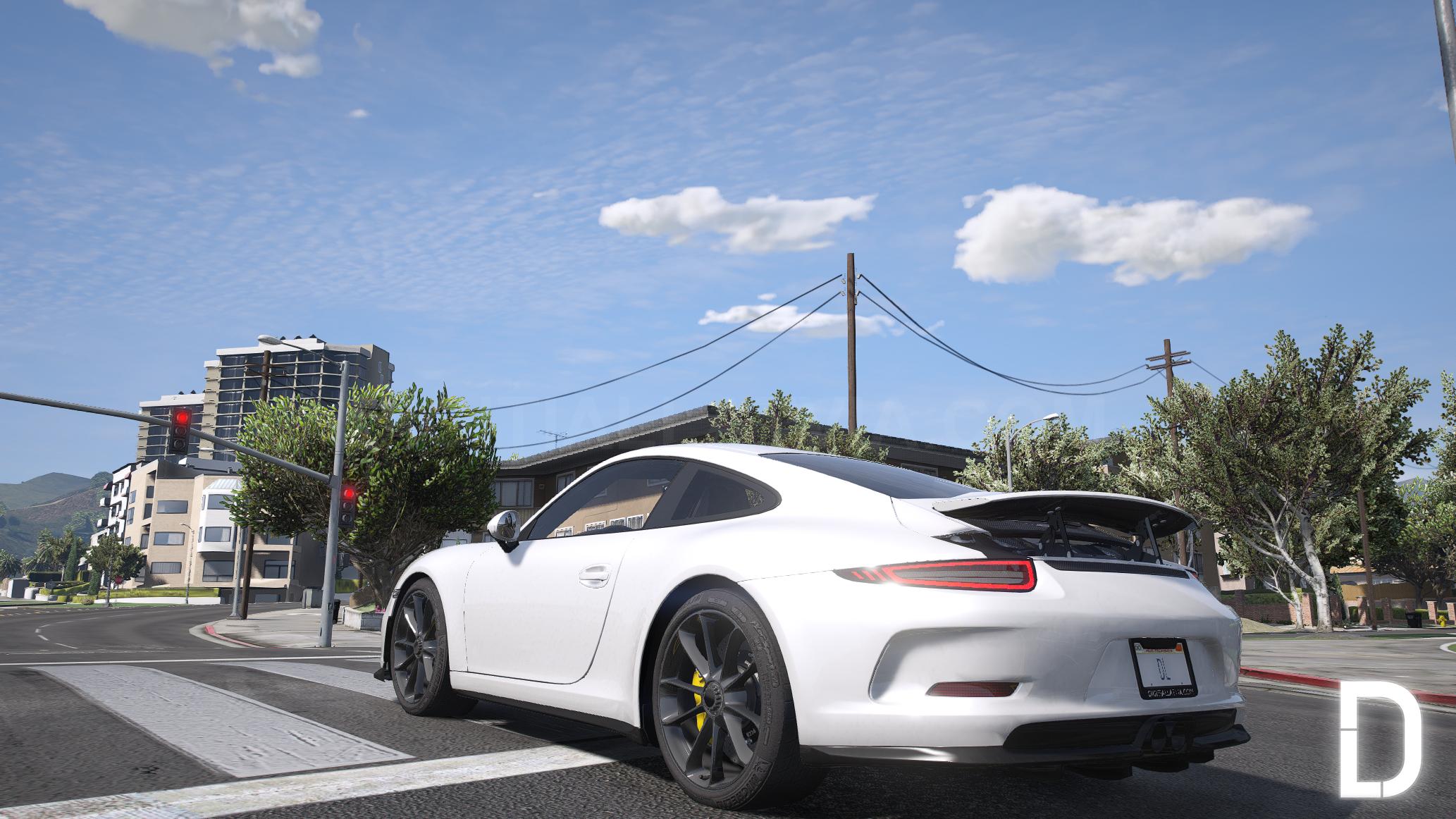 Porsche 911 R 2016 | Debadged | Tuning | Template | Custom Sound