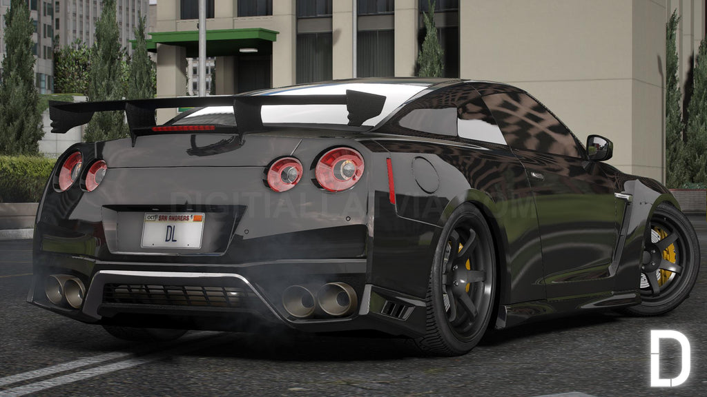 Nissan GTR R35 2017 | Debadged | Tuning | Template