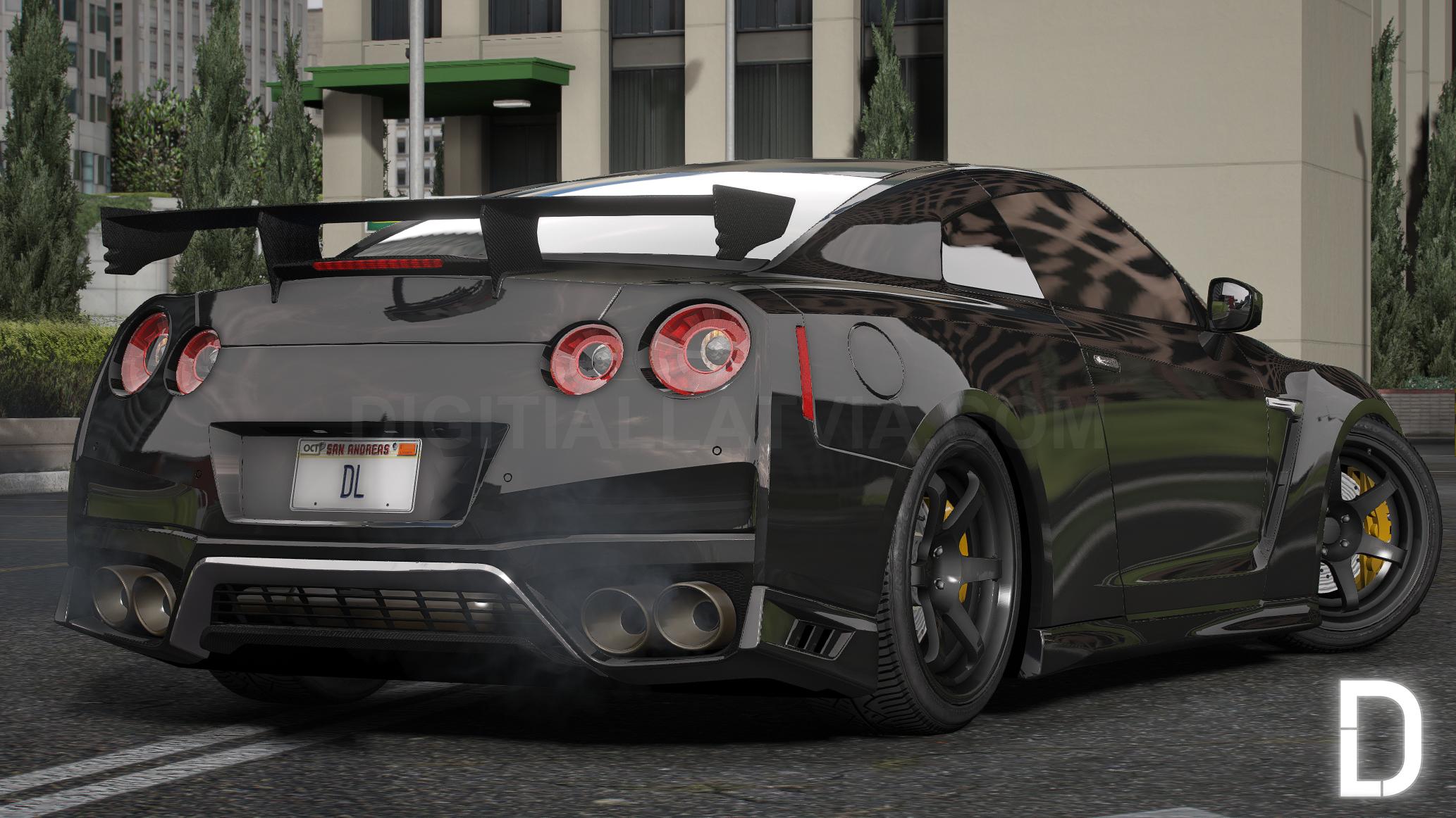 Nissan GTR R35 2017 | Debadged | Tuning | Template