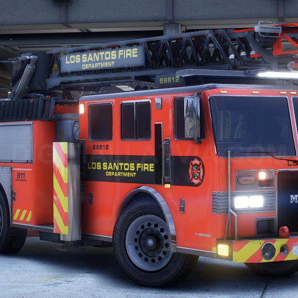 Fire Department Vanilla Pack | 9 Vehicles | Templates