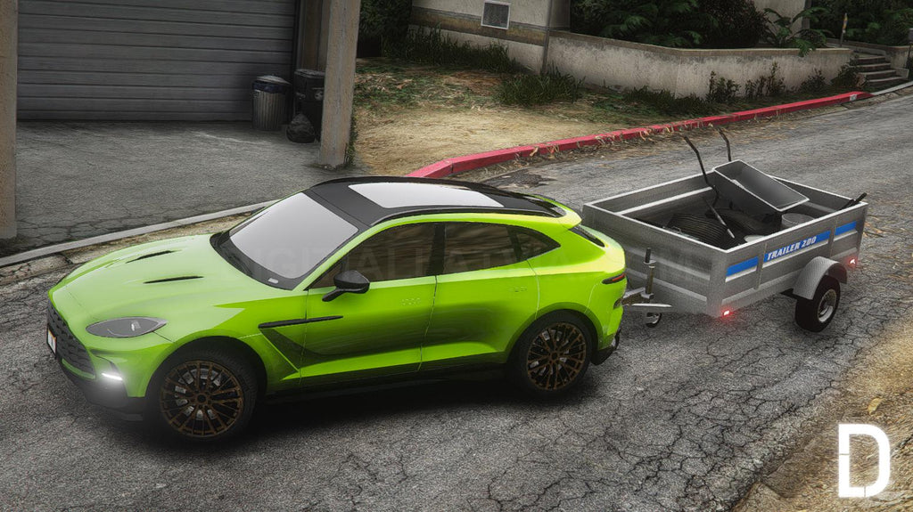 Aston Martin DBX 707 2023 | Ohne Embleme | Vorlage