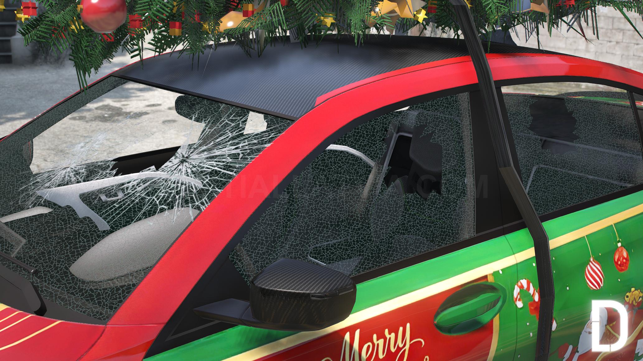 Ubermacht Sentinel GTS Christmas Custom | Tuning | Template