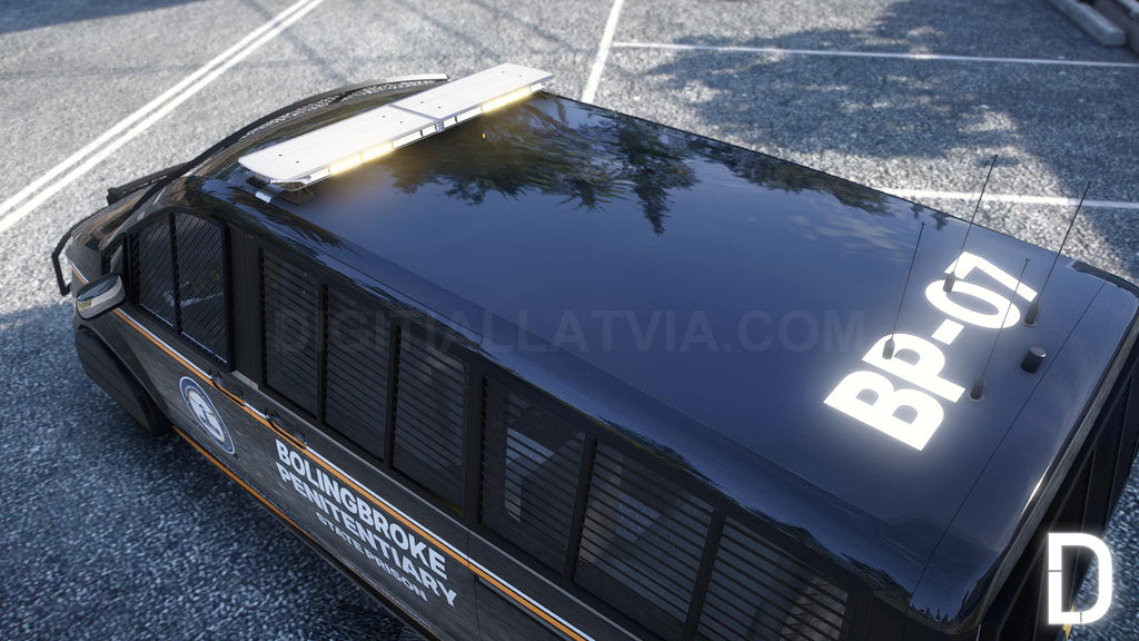 Benefactor Laufer Prison Van | Tuning | Template