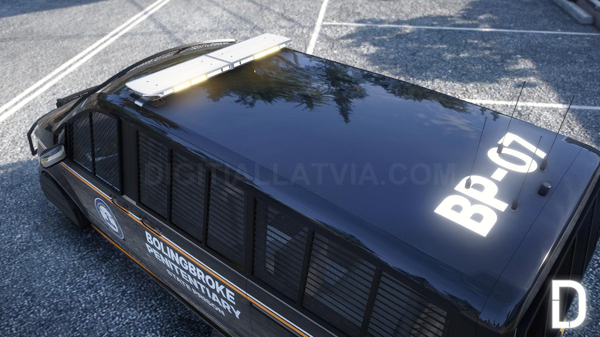 Benefactor Laufer Prison Van | Tuning | Template