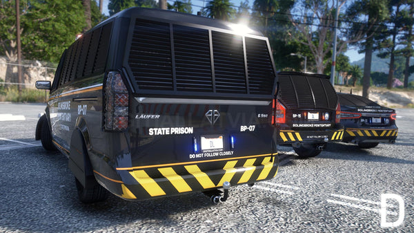 Prison Police Vanilla Pack | 3 Vehicles | Templates