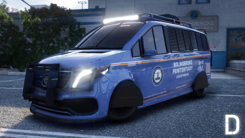 Benefactor Laufer Prison Van | Tuning | Template
