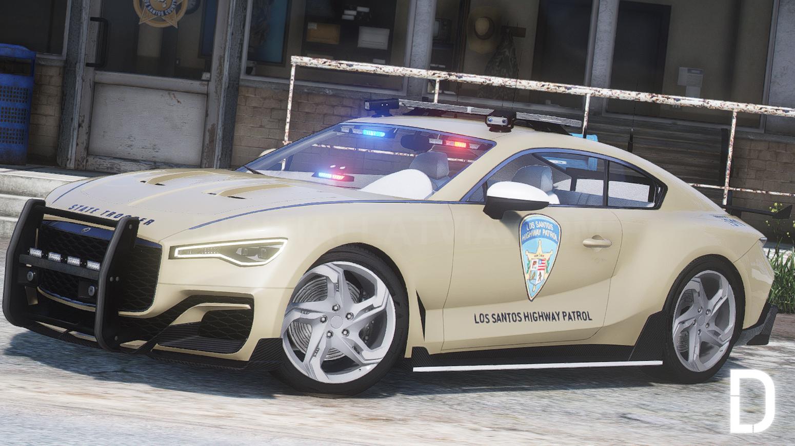 Enus Paragon S Custom Police | Tuning | Template