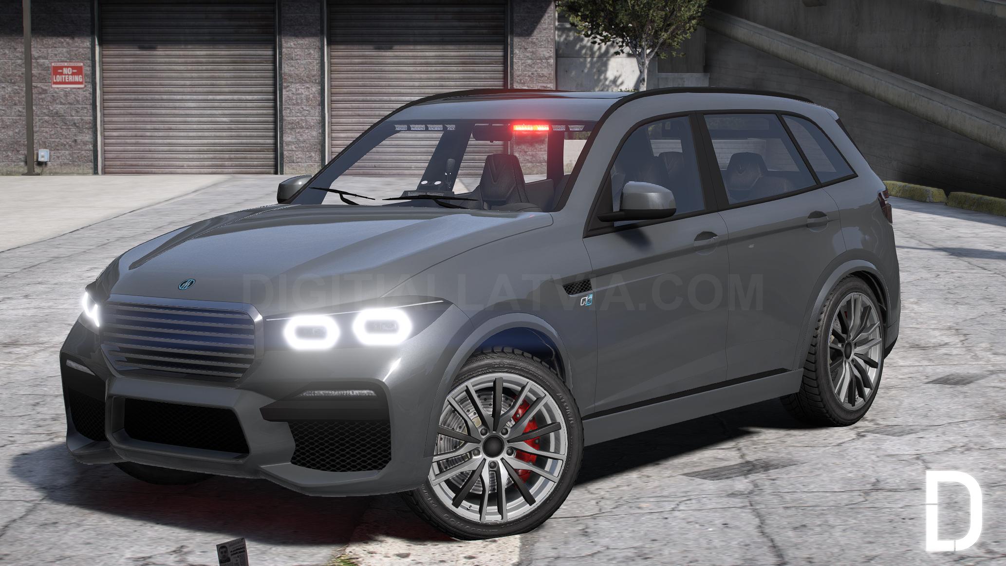 Ubermacht Rebla GTS Custom Police | Tuning | Template