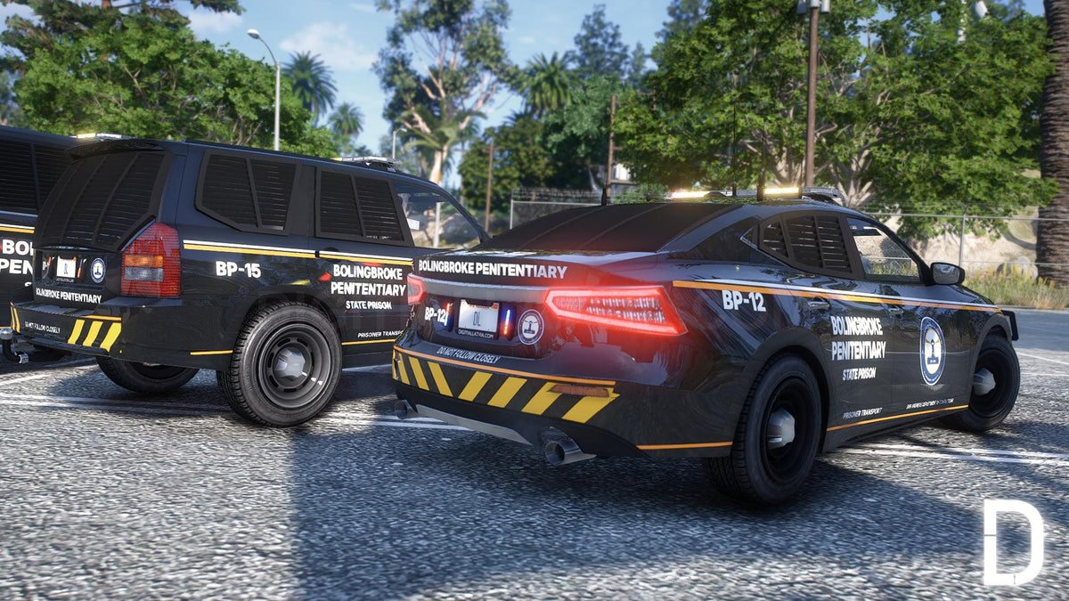 Prison Police Vanilla Pack | 3 Vehicles | Templates