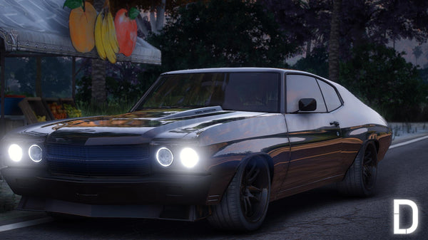 Chevrolet Chevelle SS Custom 1970 | Debadged | Tuning | Template | Custom Sound