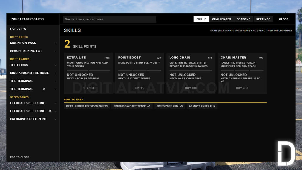 Skill Zones Script [Standalone, ESX, QB]