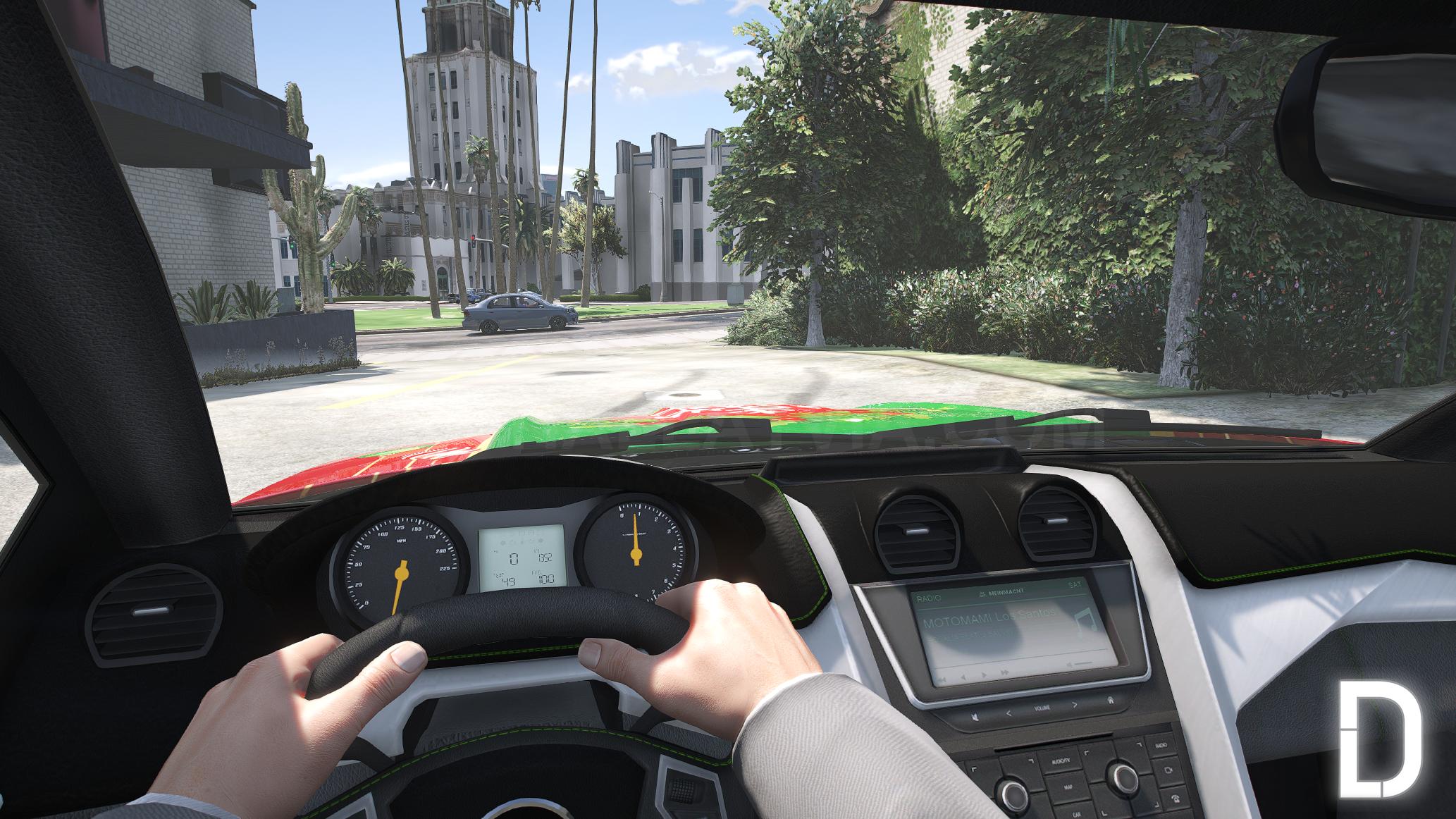 Ubermacht Sentinel GTS Christmas Custom | Tuning | Template