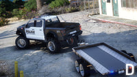 Vapid Caracara 4x4 Police Lifted + Trailer | Template | Tuning | Custom Sound - FiveM ready - DigitalLatvia