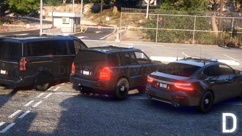 Prison Police Vanilla Pack | 3 Vehicles | Templates