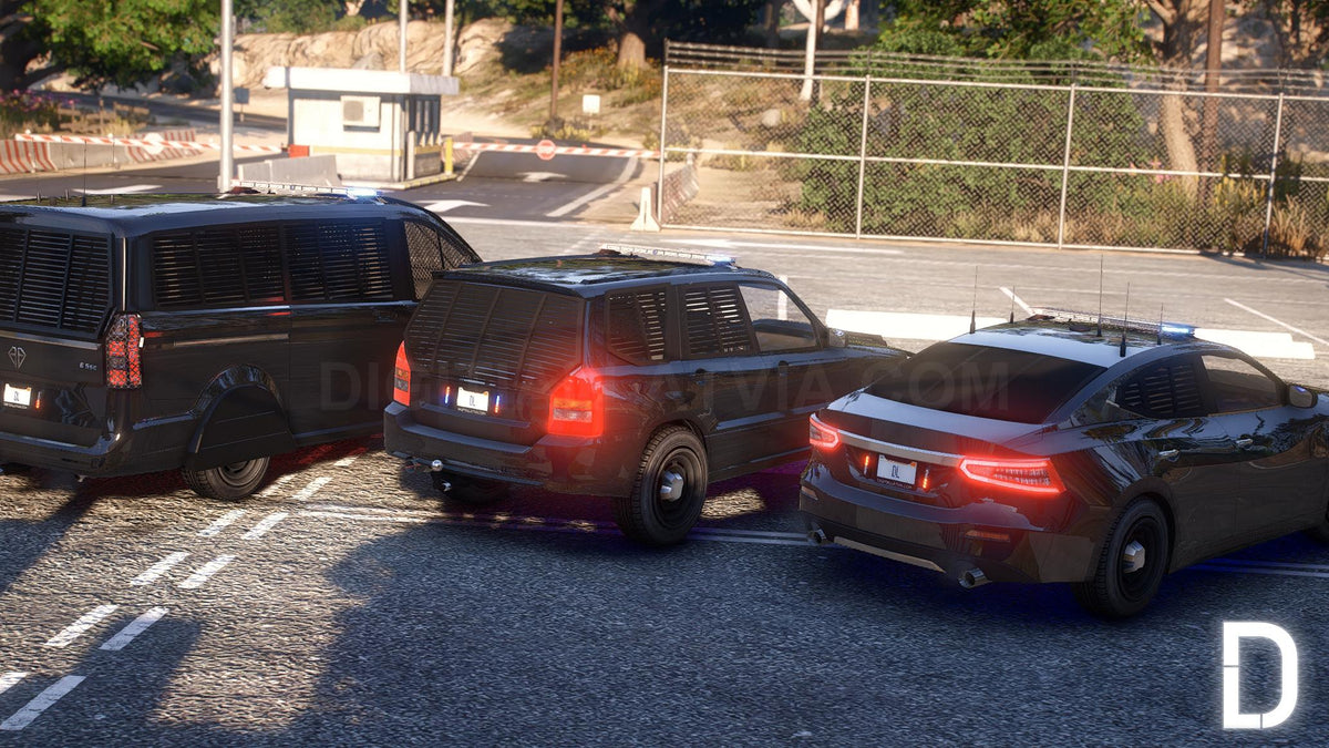 Prison Police Vanilla Pack | 3 Vehicles | Templates