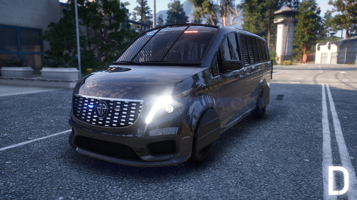 Benefactor Laufer Prison Van | Tuning | Template