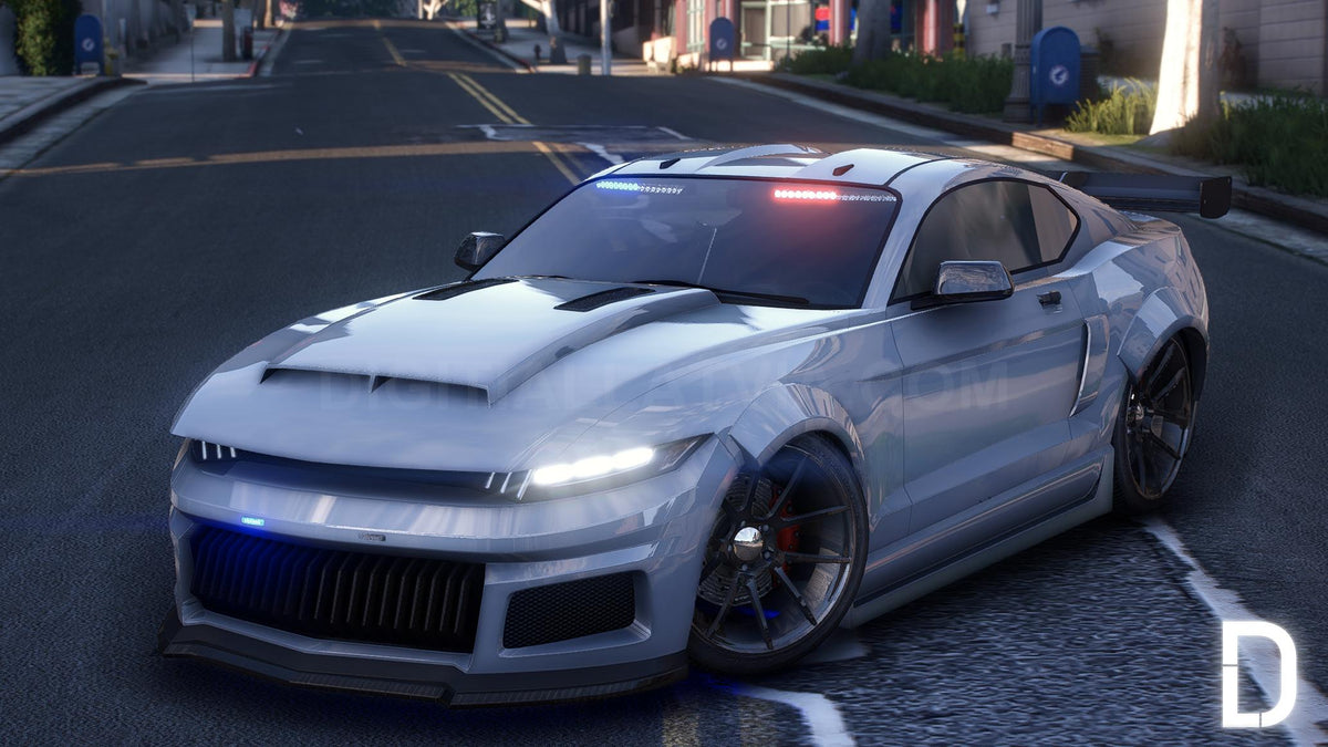 Vapid Dominator GTX Police Custom | Tuning | Template | Custom Sound