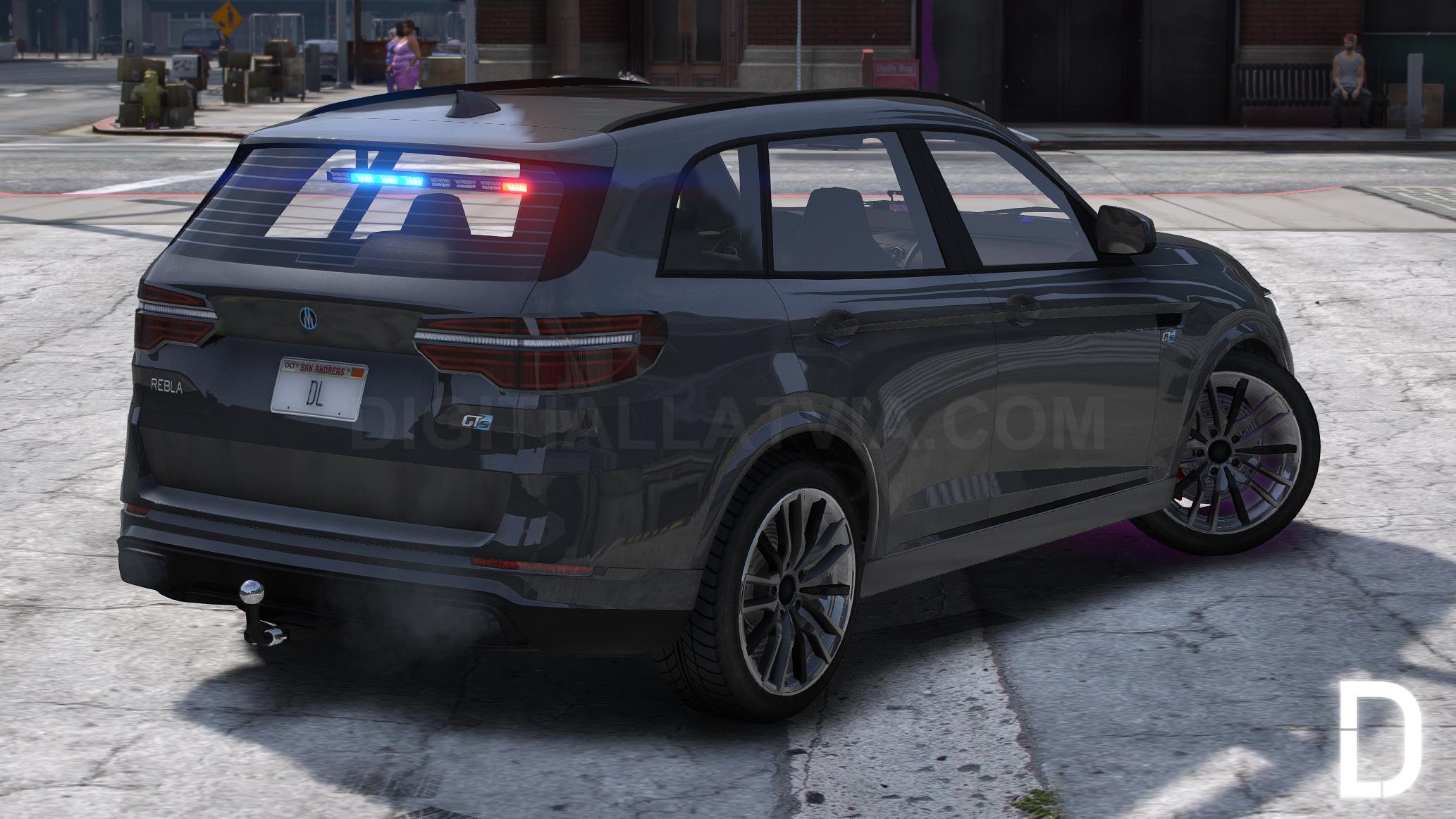 Ubermacht Rebla GTS Custom Police | Tuning | Template