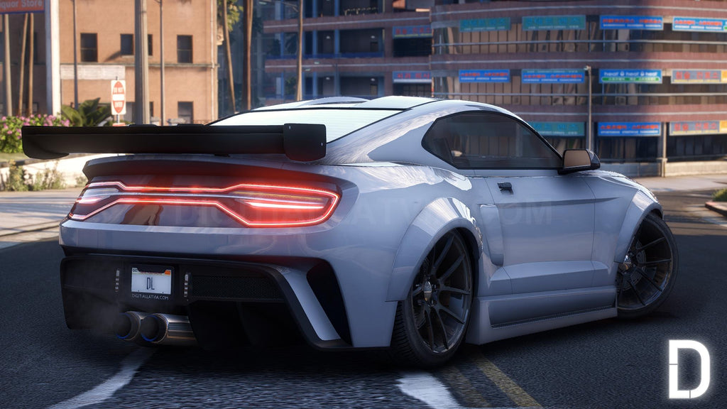 Vapid Dominator GTX Police Custom | Tuning | Template | Custom Sound