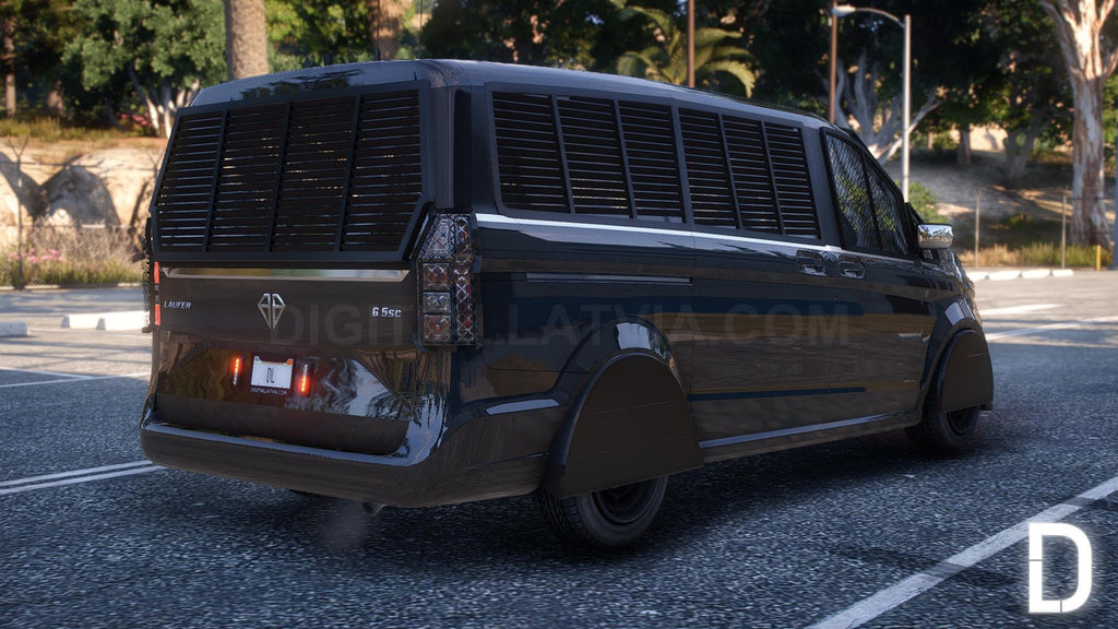 Benefactor Laufer Prison Van | Tuning | Template