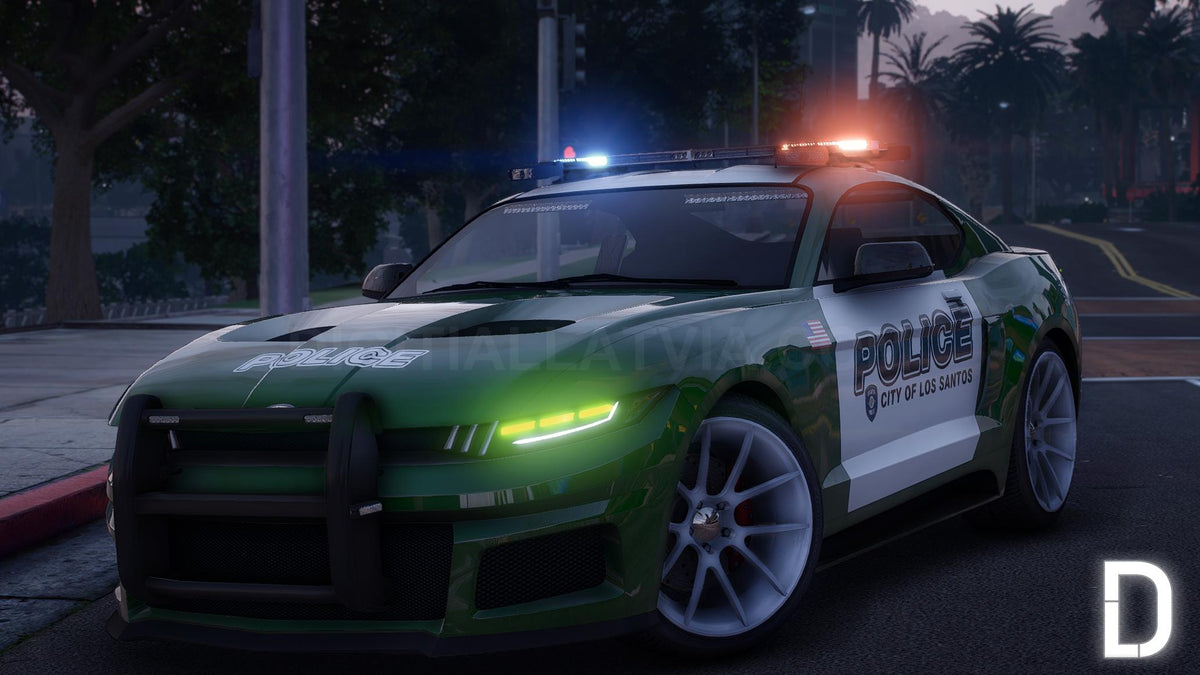Vapid Dominator GTX Police Custom | Tuning | Template | Custom Sound
